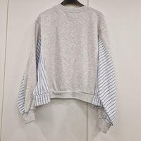 KIKISIX felpa  grigio