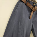 KIKISIX pantaloni CHINO blu