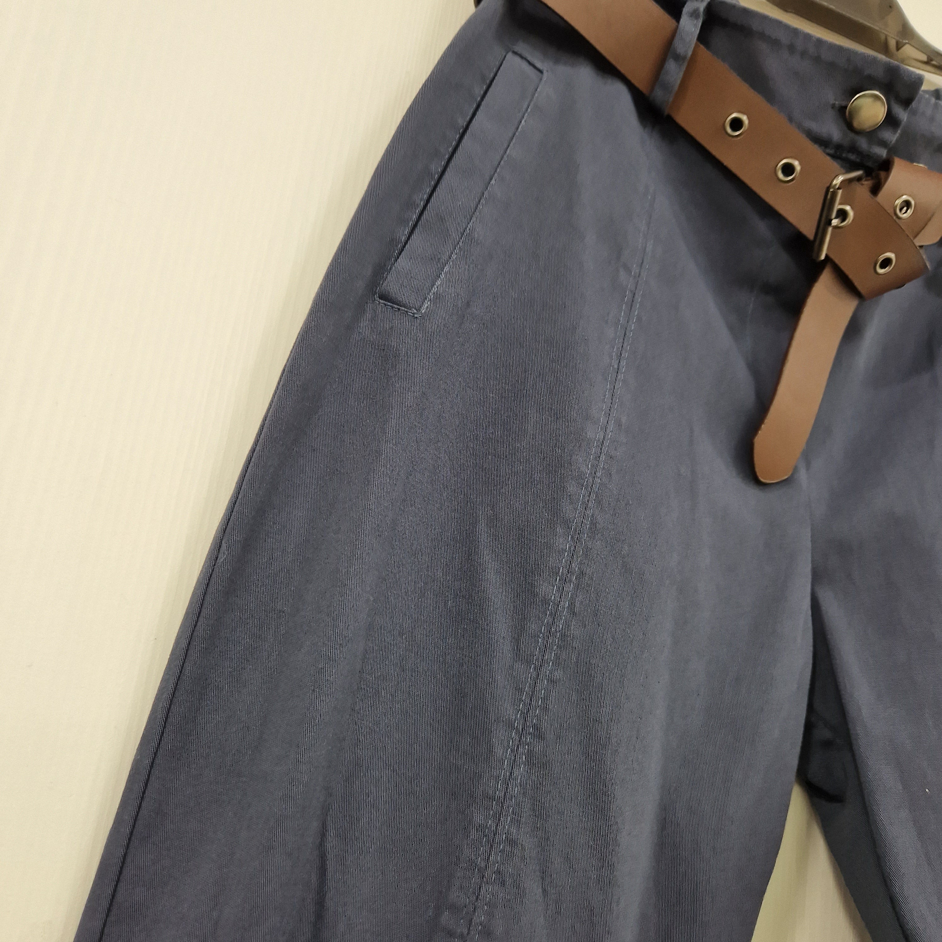 KIKISIX pantaloni CHINO blu