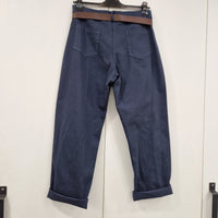 KIKISIX pantaloni CHINO blu
