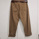 KIKISIX pantaloni CHINO marrone