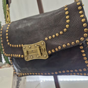 Campomaggi borsa Agnese color t. moro rivetti oro