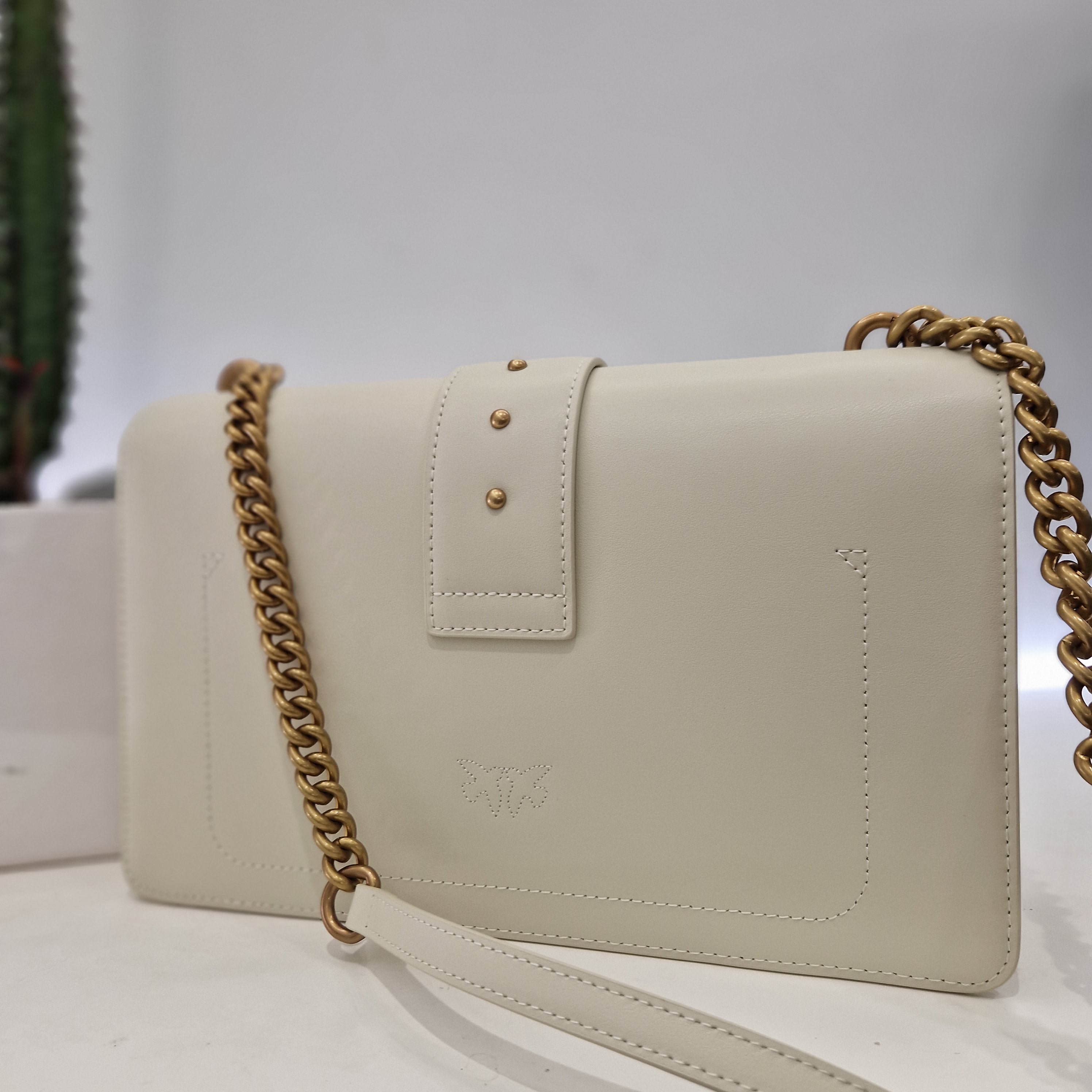 PINKO borsa Classic Love Bag One Simply color panna