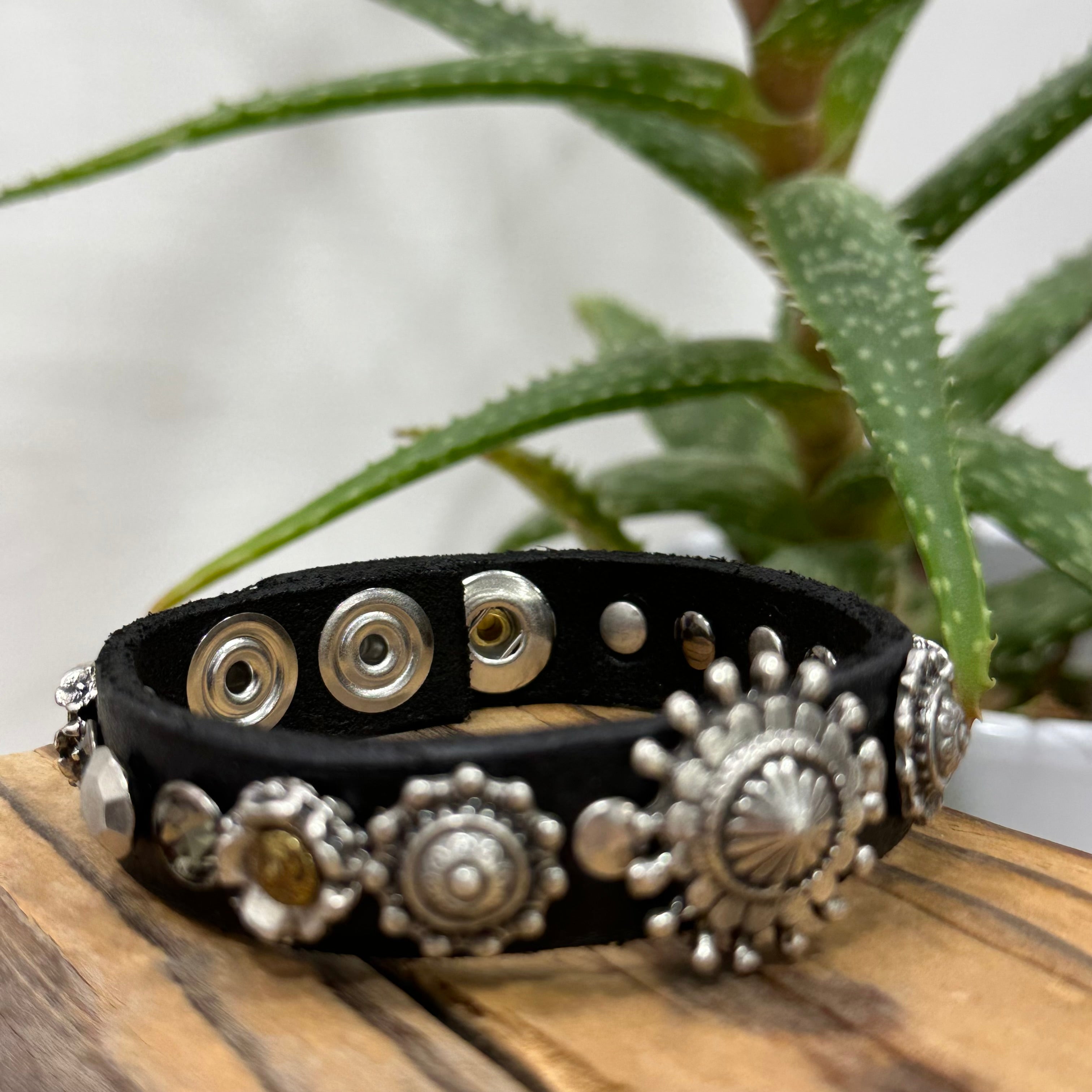 Campomaggi bracciale RUOTA nero