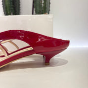 Infradito vernice rosso t. 30