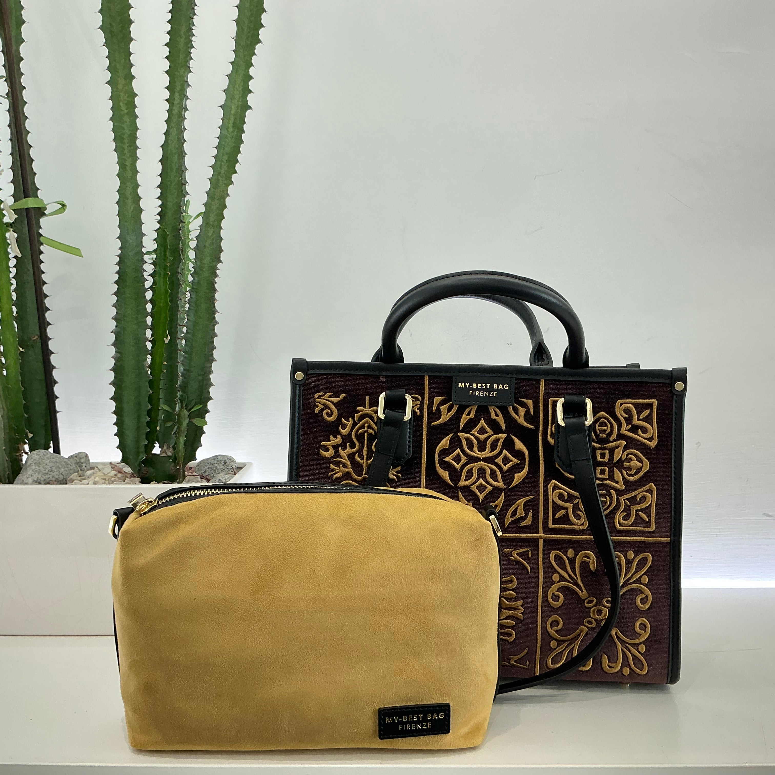 Borsa ATENA-LISBONA TABAC piccola