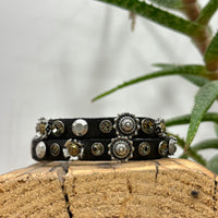 Campomaggi bracciale SOLE 2 GIRI grigio