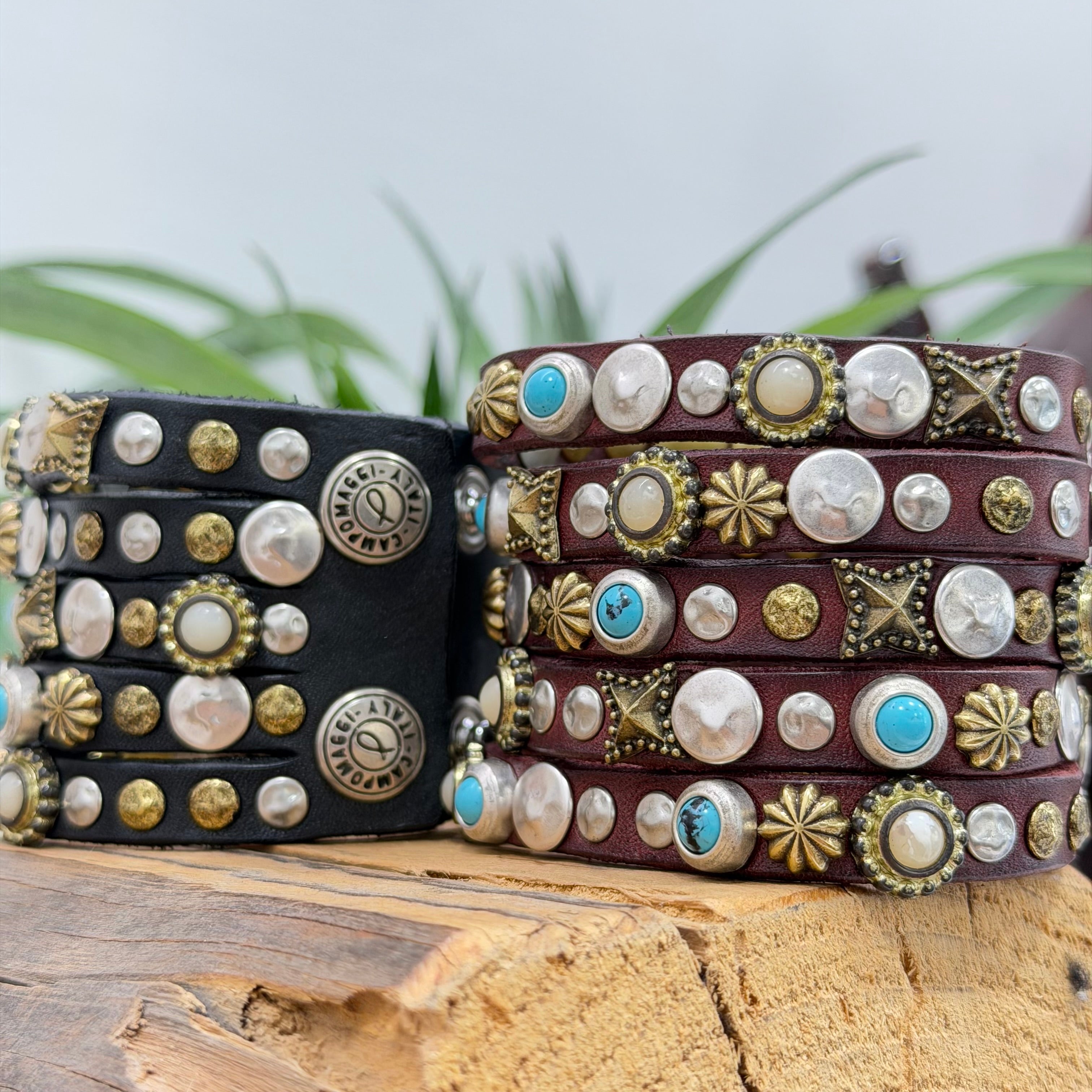 Campomaggi bracciale H5 STELLE TURCHESI