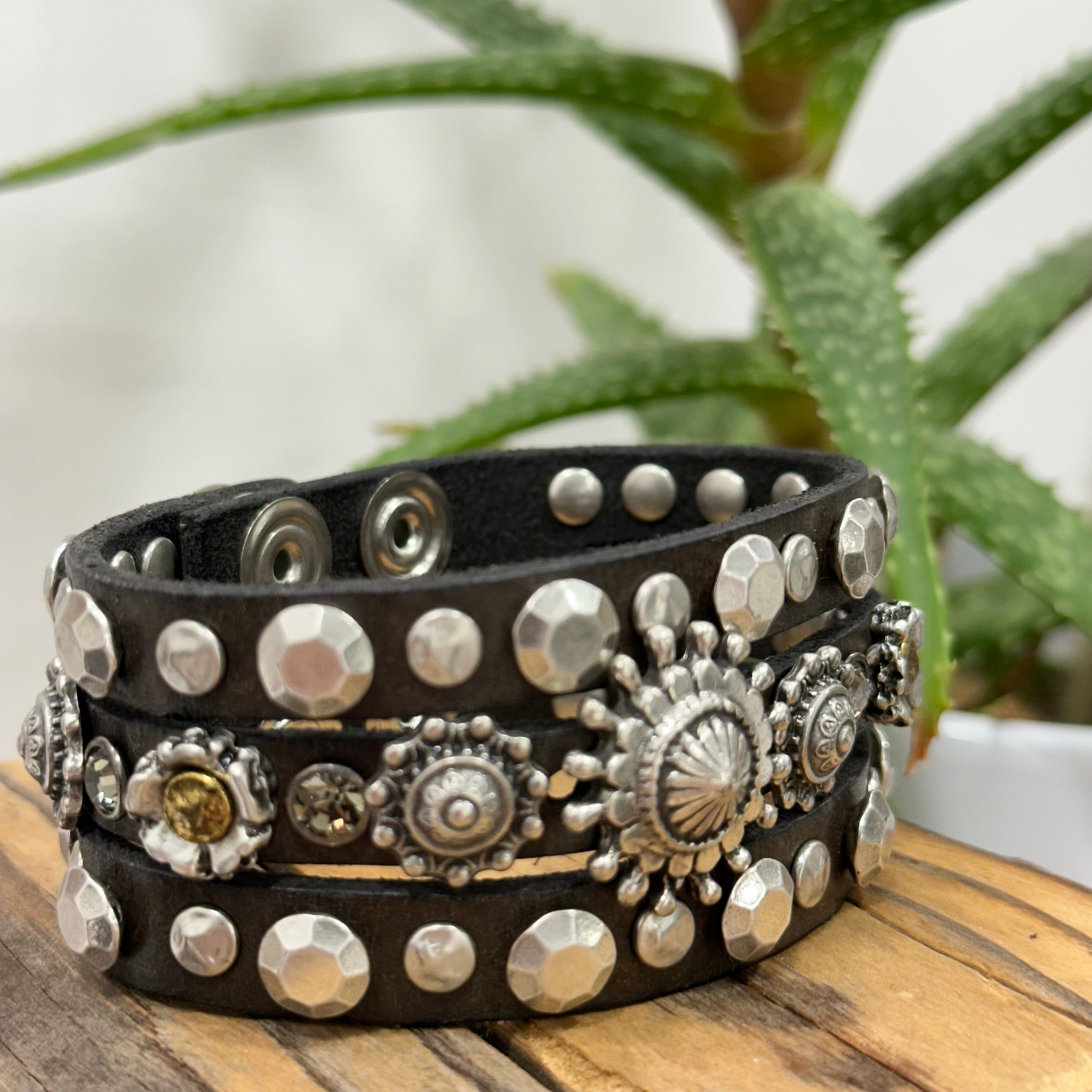 Campomaggi bracciale ALTO SOLE grigio