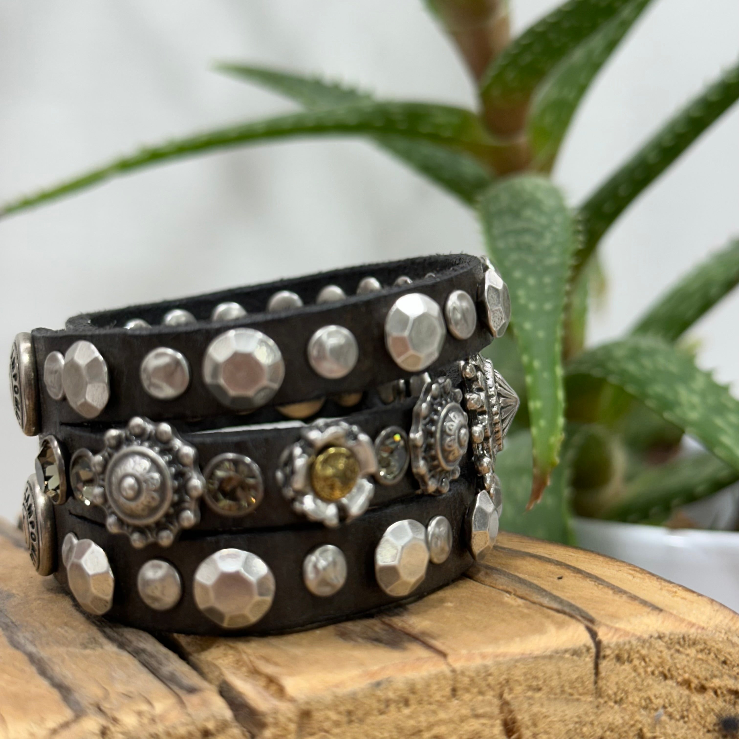 Campomaggi bracciale ALTO SOLE grigio