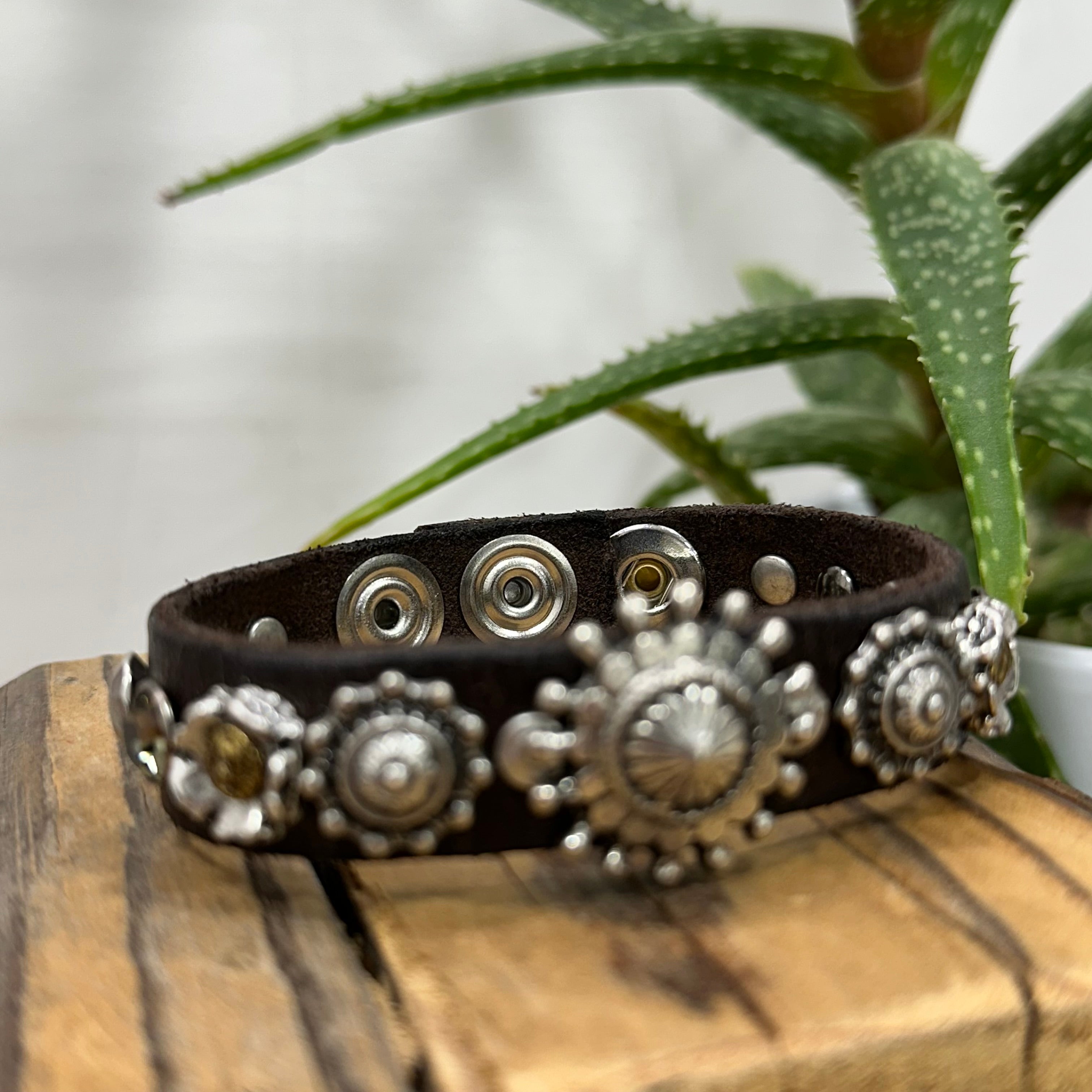 Campomaggi bracciale RUOTA moro