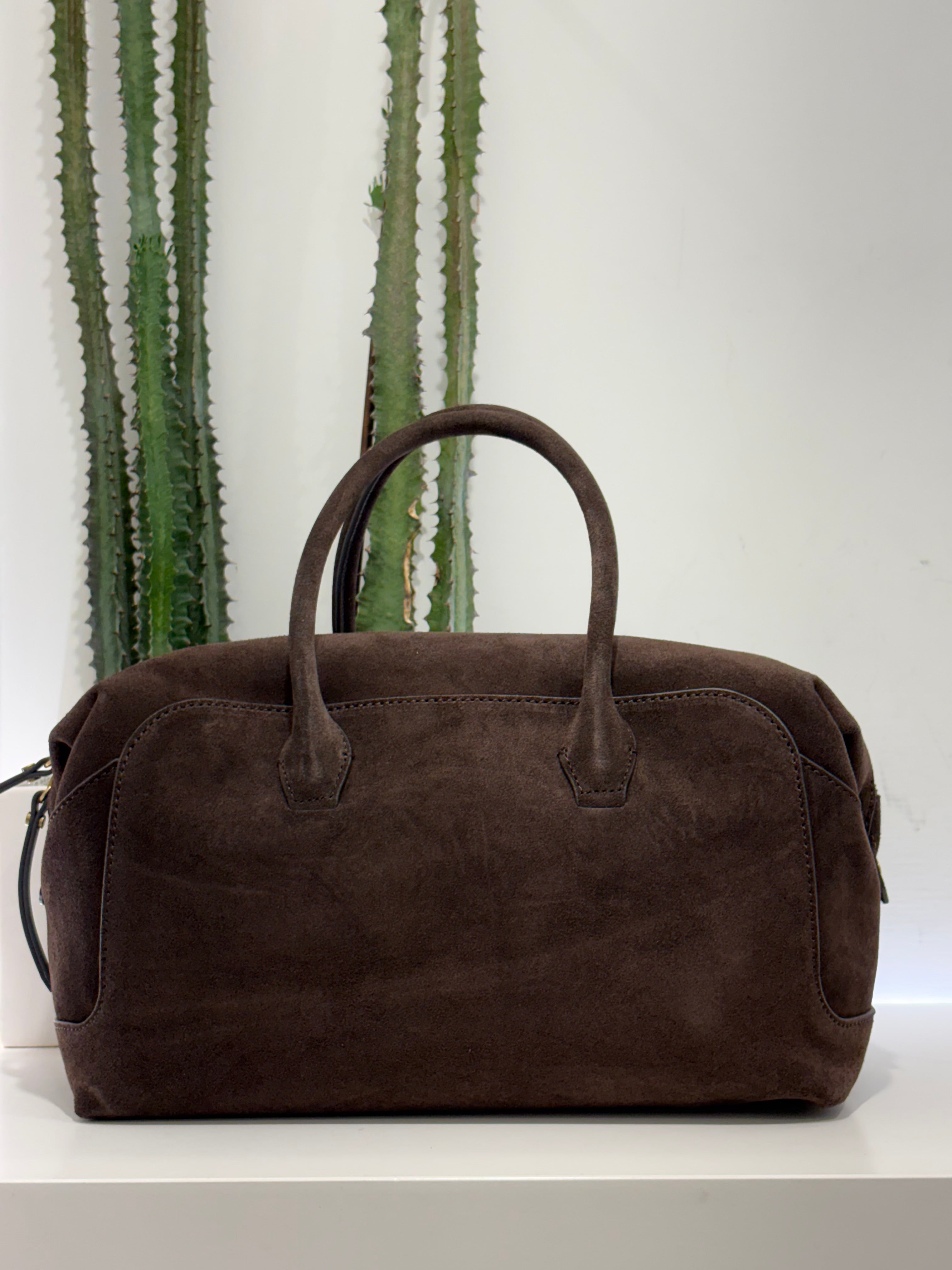 Gianni Chiarini borsa GEMMA suede  dimensione GRANDE