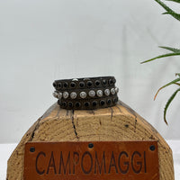 Campomaggi bracciale Cristalli neri
