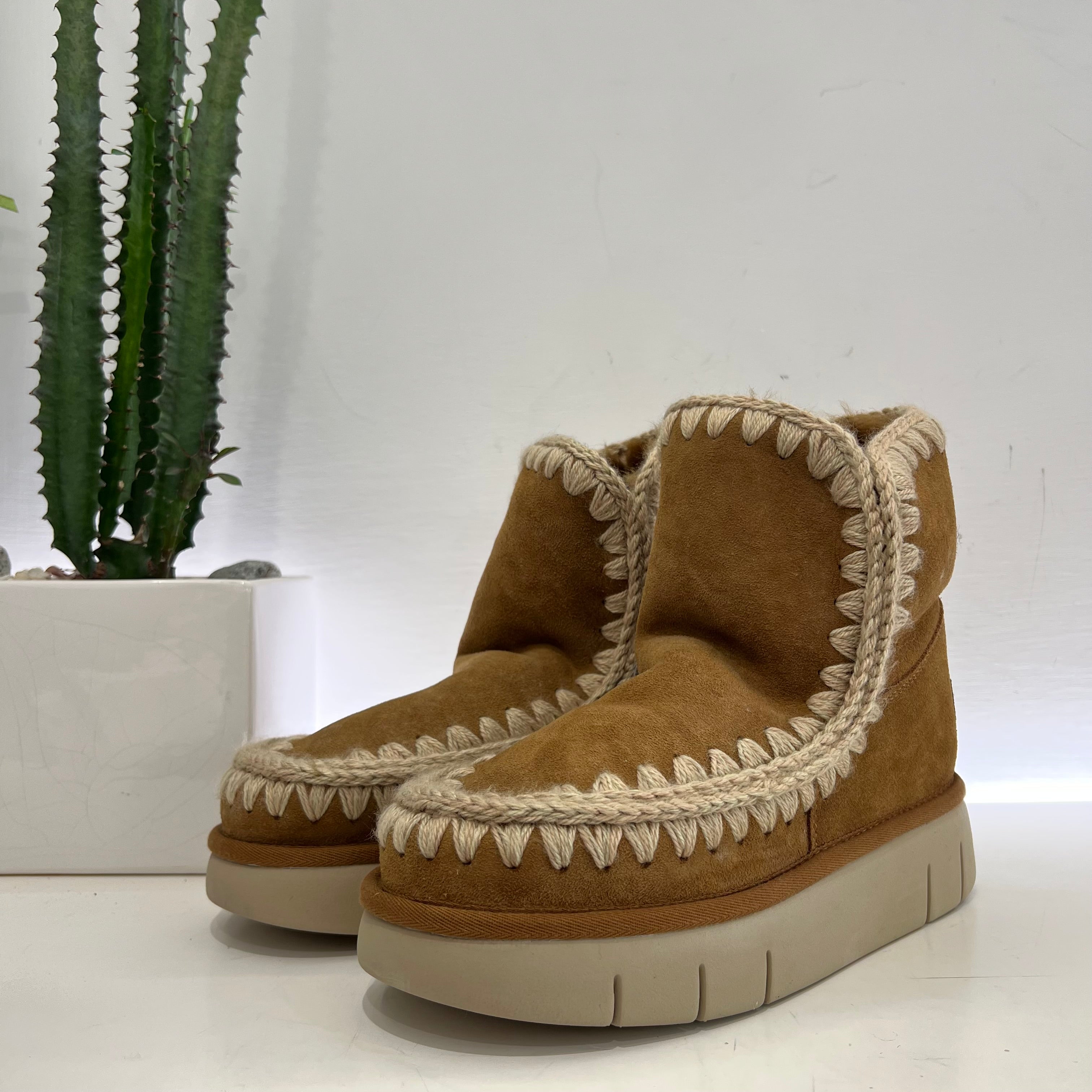Mou eskimo caramel platform 