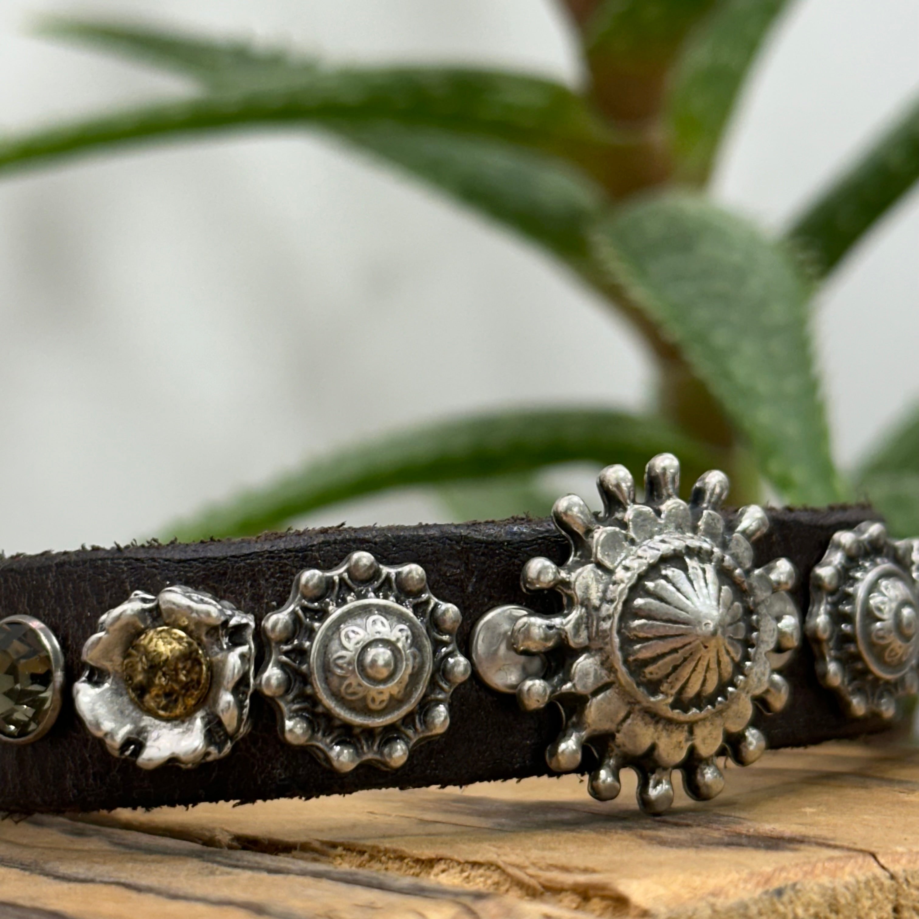 Campomaggi bracciale RUOTA moro