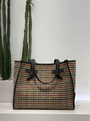 Gianni Chiarini borsa MARCELLA pied de poule (dimensione media)