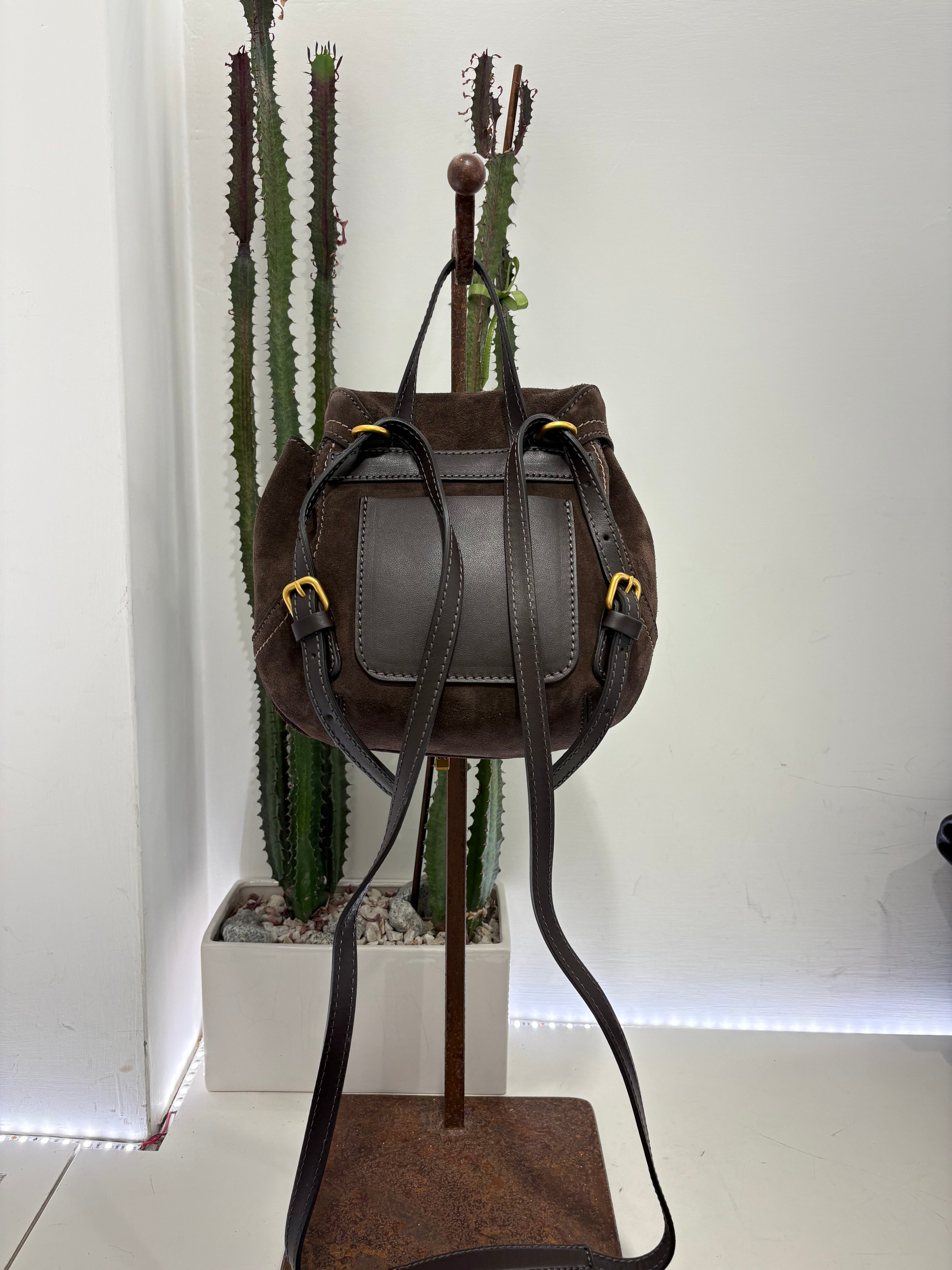 Gianni Chiarini zaino VIOLETTE SUEDE dimensione PICCOLA