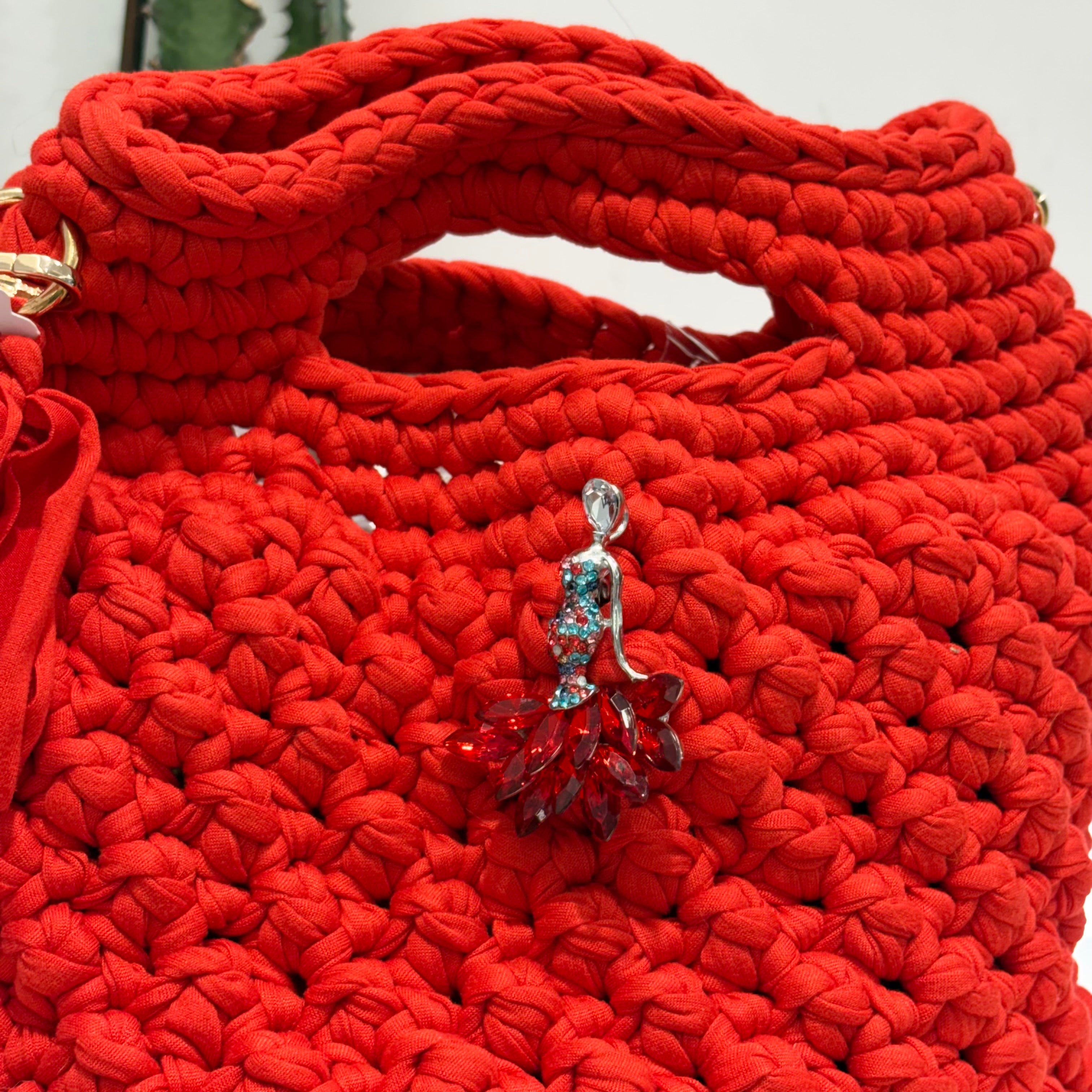 PASSIONE BORSE DEDI rosso licra