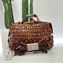 Campomaggi PETRA bauletto piccolo intrecciato