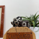 Campomaggi bracciale TRIPLO GIRO SCUDO PASSANTI