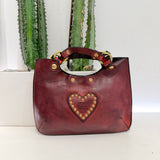 Campomaggi borsa LUIGIA CUORE Vinaccia