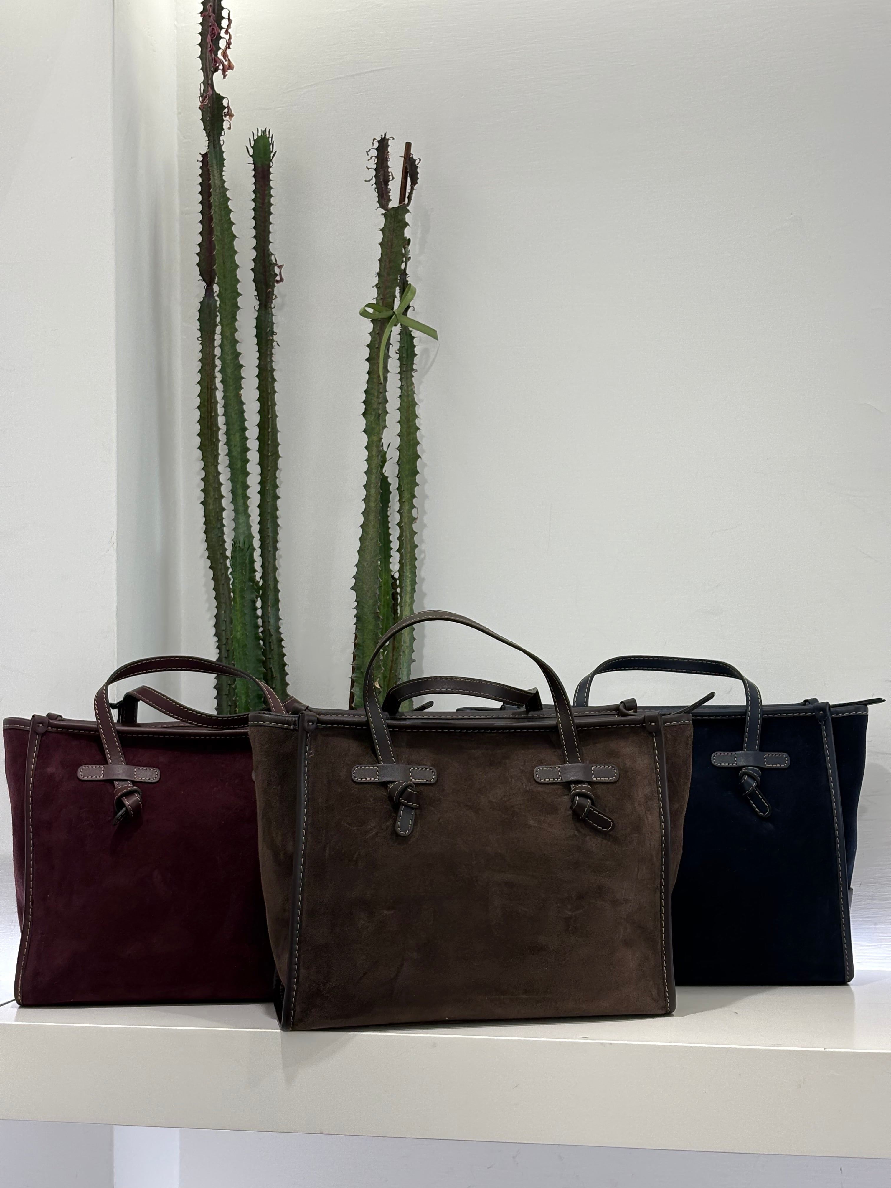 Gianni Chiarini borsa MARCELLA suede (dimensione media)