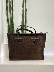 Gianni Chiarini borsa MARCELLA suede (dimensione media)