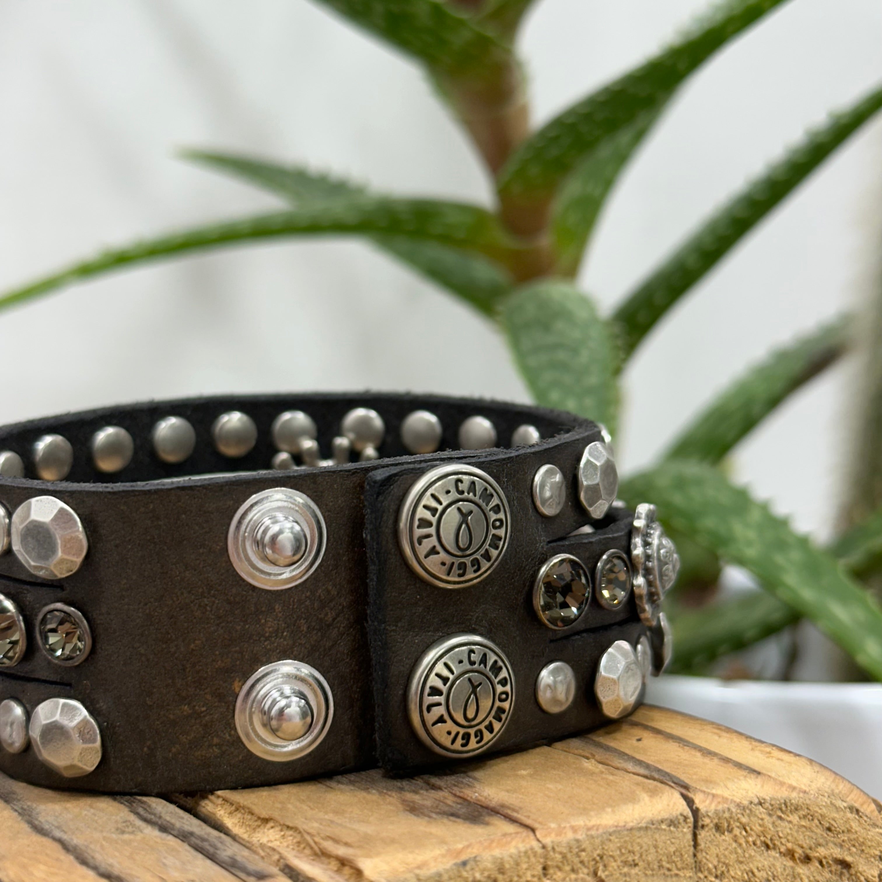 Campomaggi bracciale ALTO SOLE grigio