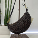 Campomaggi marsupio intrecciato moro