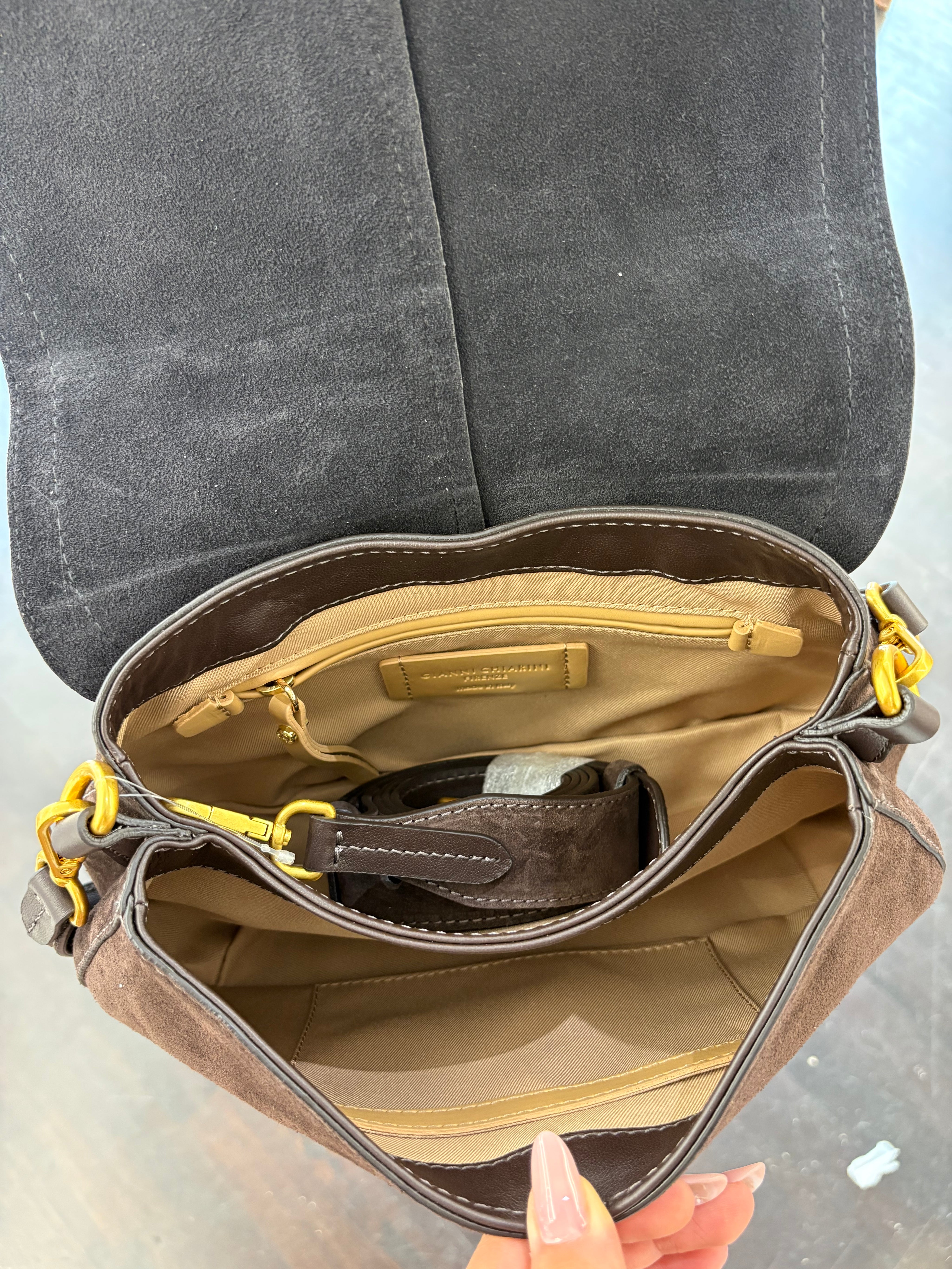 Gianni Chiarini HELENA ROUND SUEDE dimensione MEDIA