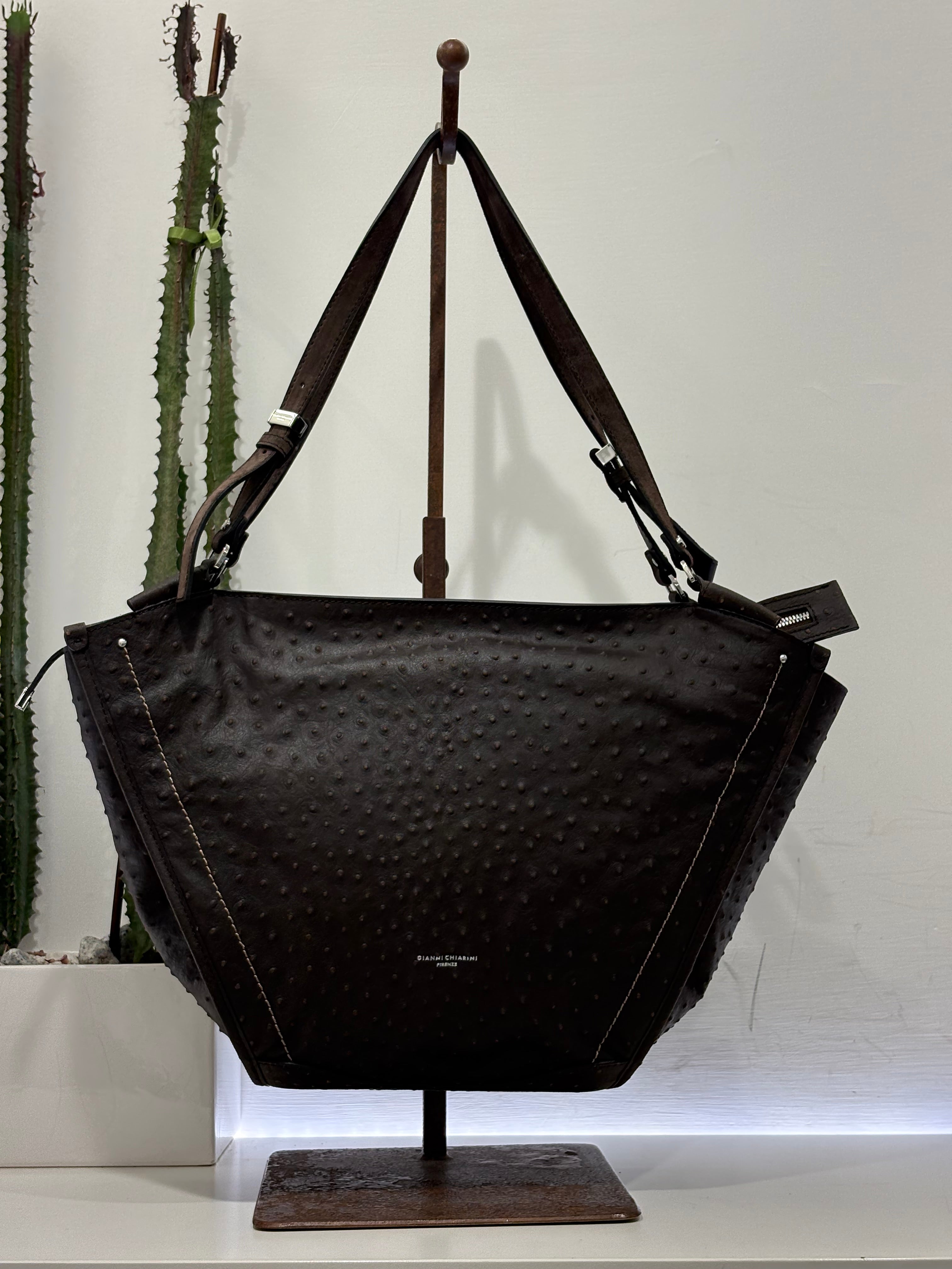 Gianni Chiarini borsa BLOOM MOKA dimensione GRANDE