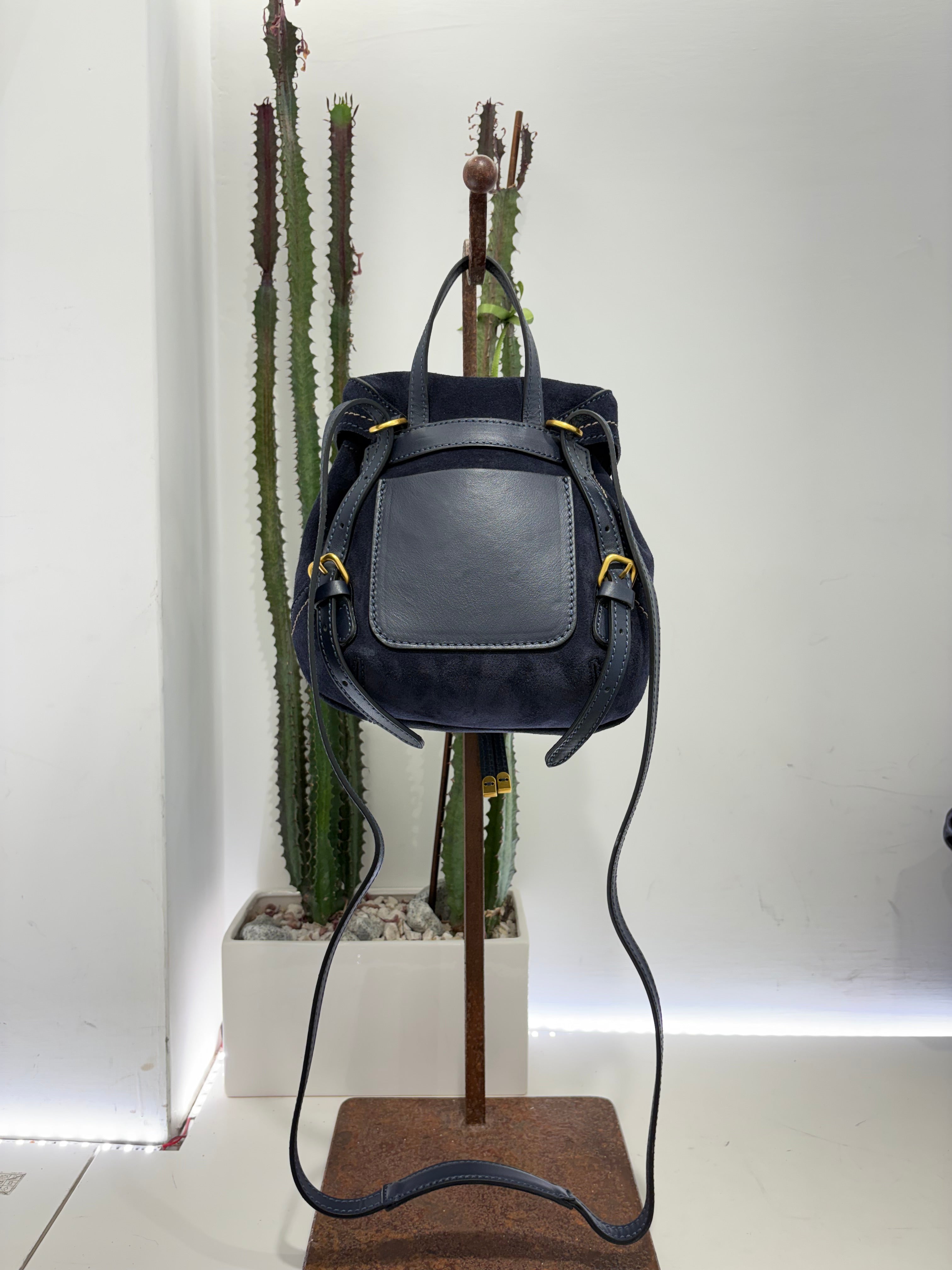 Gianni Chiarini zaino VIOLETTE SUEDE dimensione PICCOLA