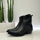 Stivaletto texano NERO JOLE tacco 20