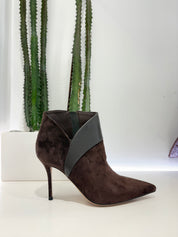 Marc Ellis scarpa asimmetrica t. 90 con zip al lato t.moro