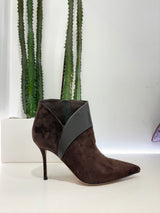 Marc Ellis scarpa asimmetrica t. 90 con zip al lato t.moro