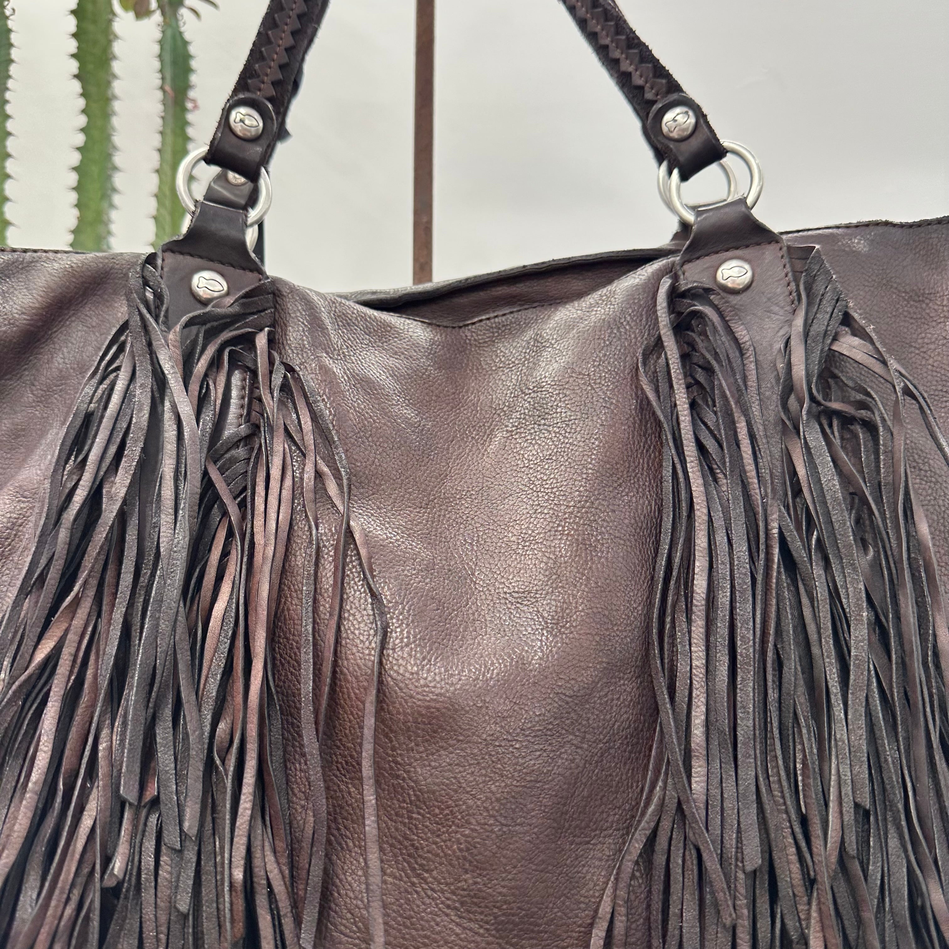 Campomaggi borsa dimensione grande FRANGE ZEFIRO