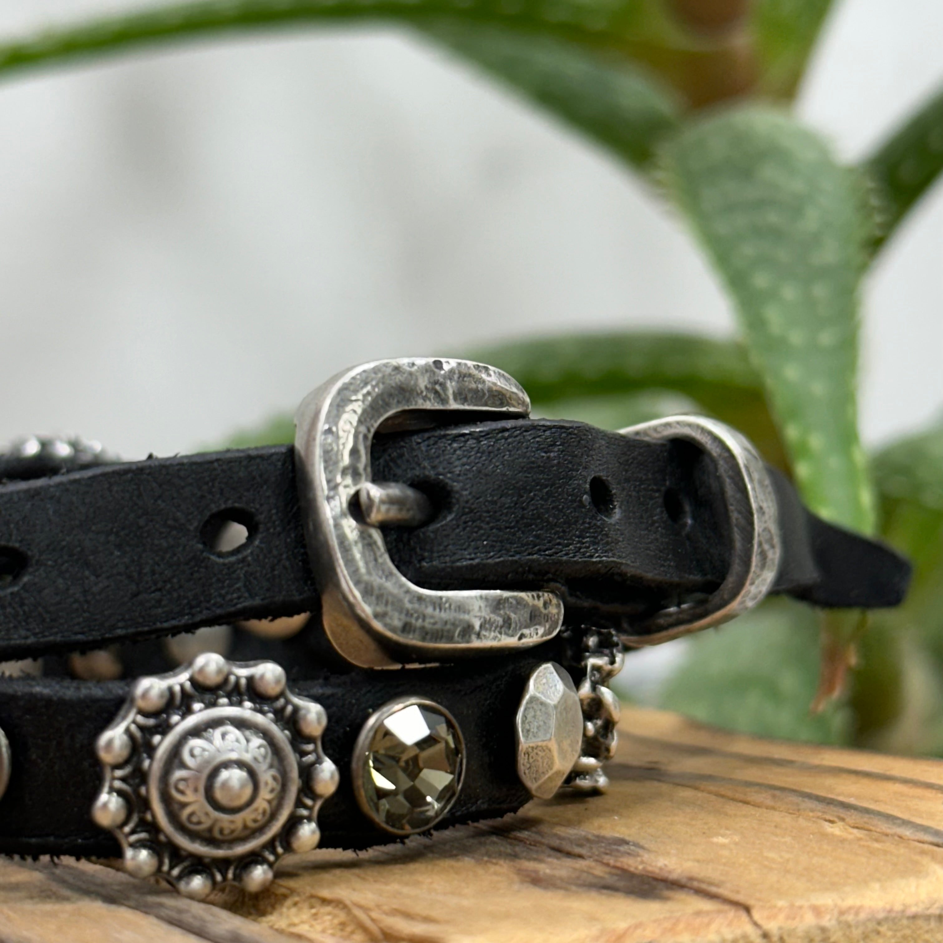 Campomaggi bracciale SOLE 2 GIRI nero