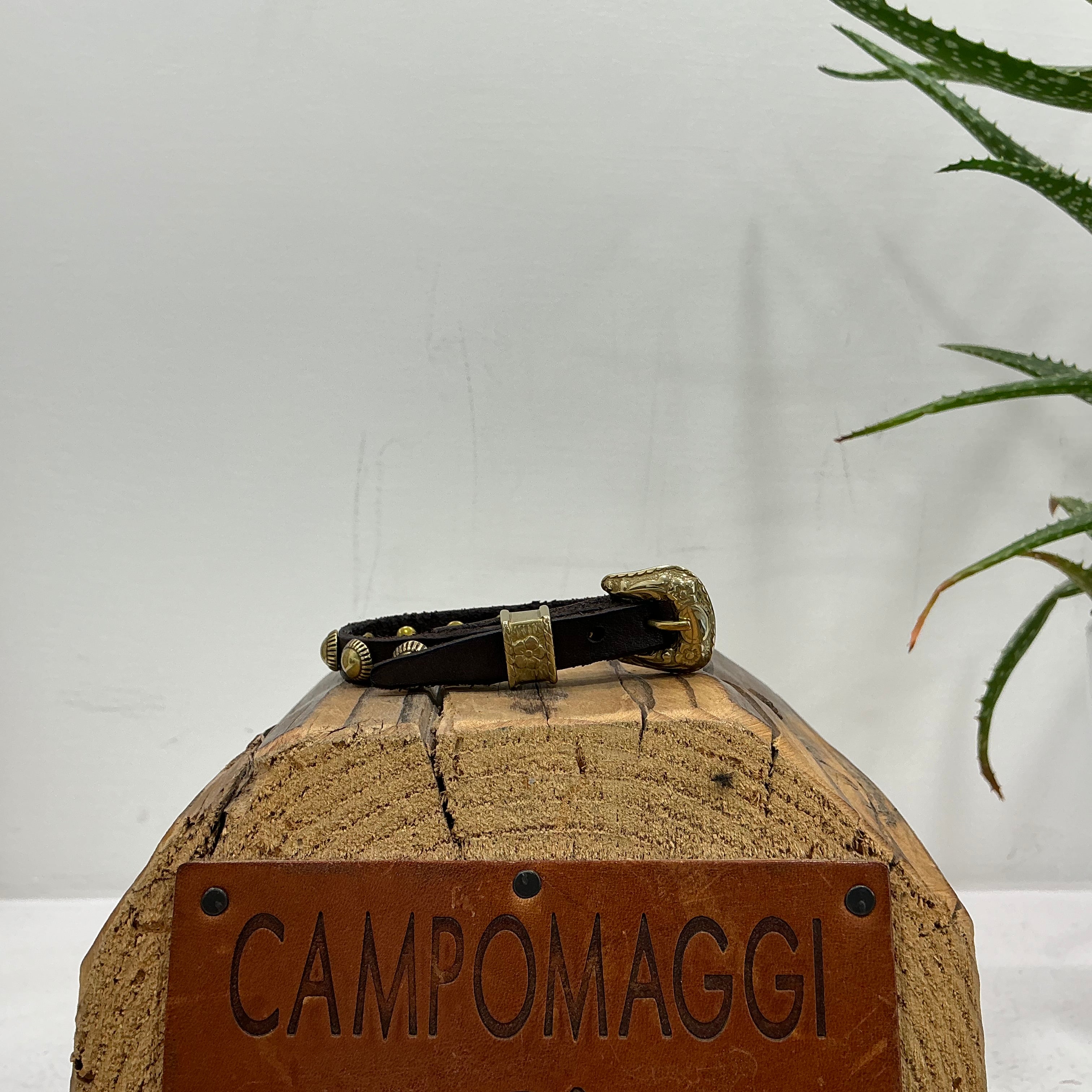 Campomaggi bracciale Borchie Oro