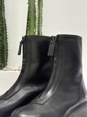 Anfibio nero zip davanti