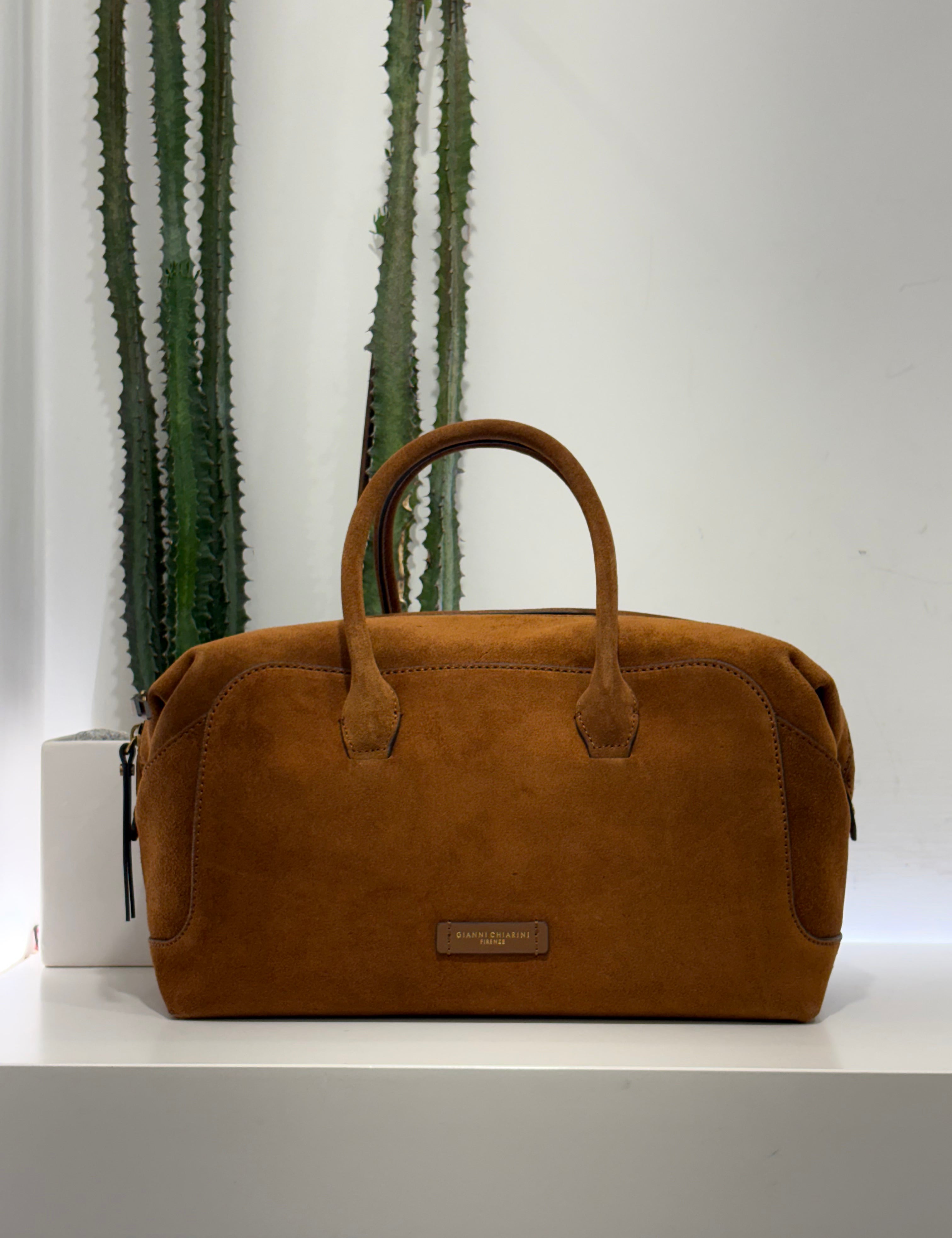 Gianni Chiarini borsa GEMMA suede  dimensione GRANDE