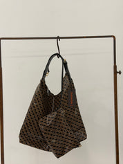 Gherardini borsa CLASSIC HOBO NEW GLOSSY TOFEE