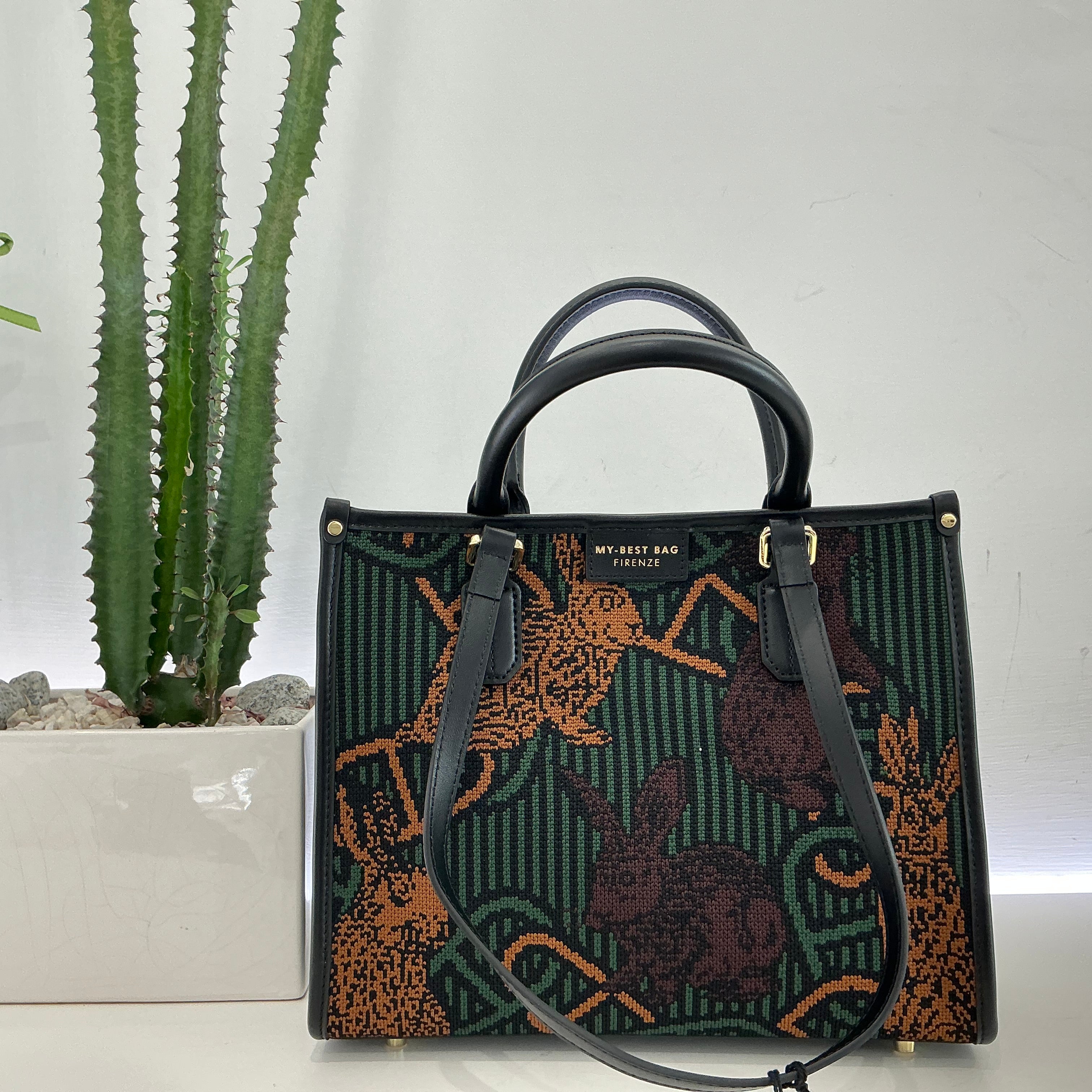 Borsa ATENA-WONDERLAND RABBIT piccola