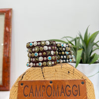 Campomaggi bracciale H5 STELLE TURCHESI