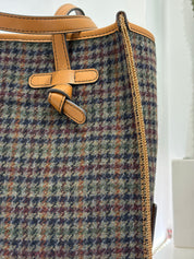 Gianni Chiarini borsa MARCELLA pied de poule (dimensione media)