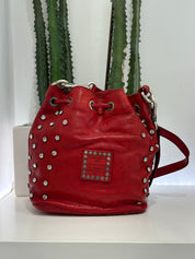 Campomaggi secchiello rosso con strass
