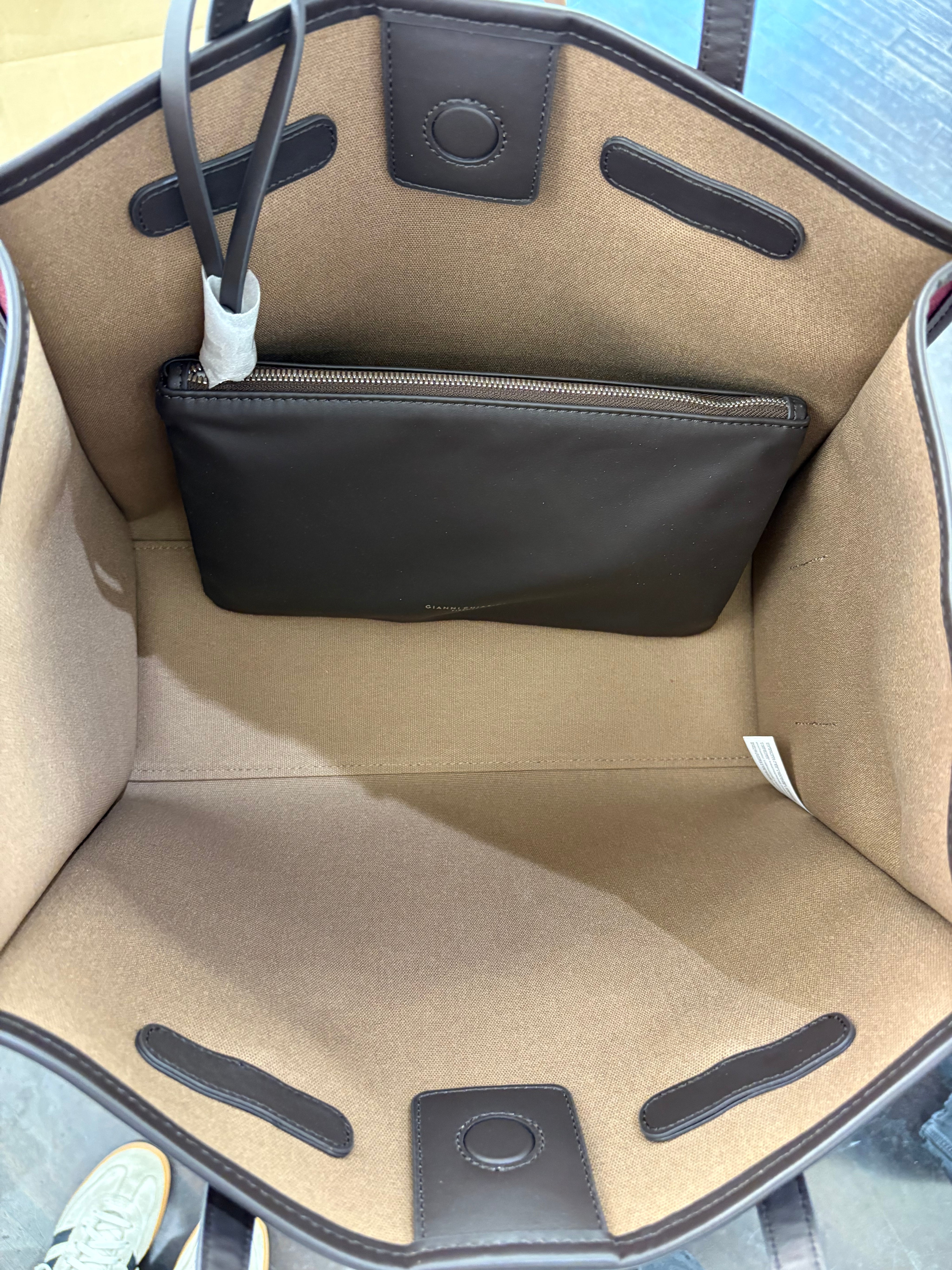 Gianni Chiarini borsa MARCELLA canapa (dimensione grande)