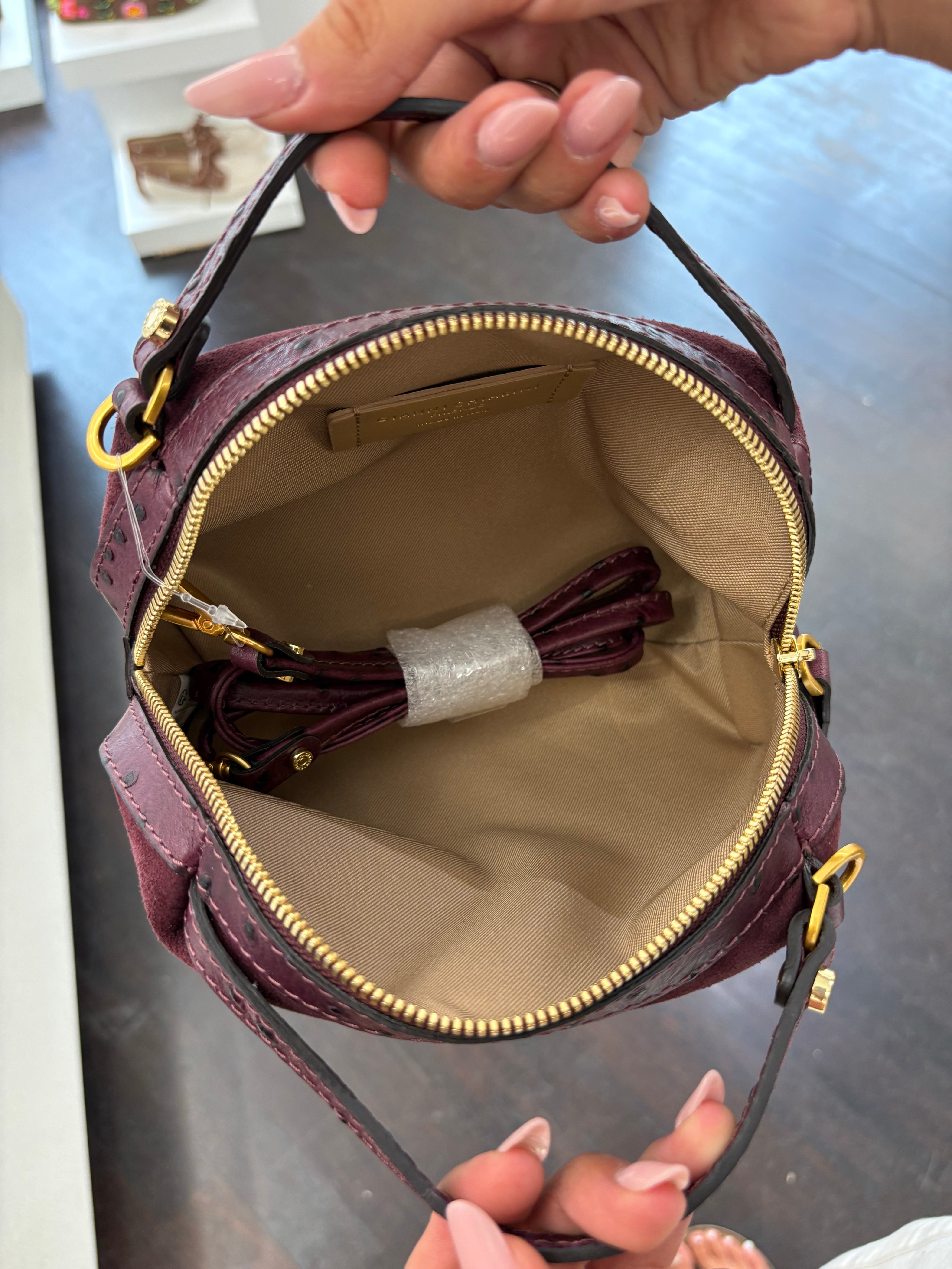 Gianni Chiarini borsa ALIFA SUEDE dimensione PICCOLA