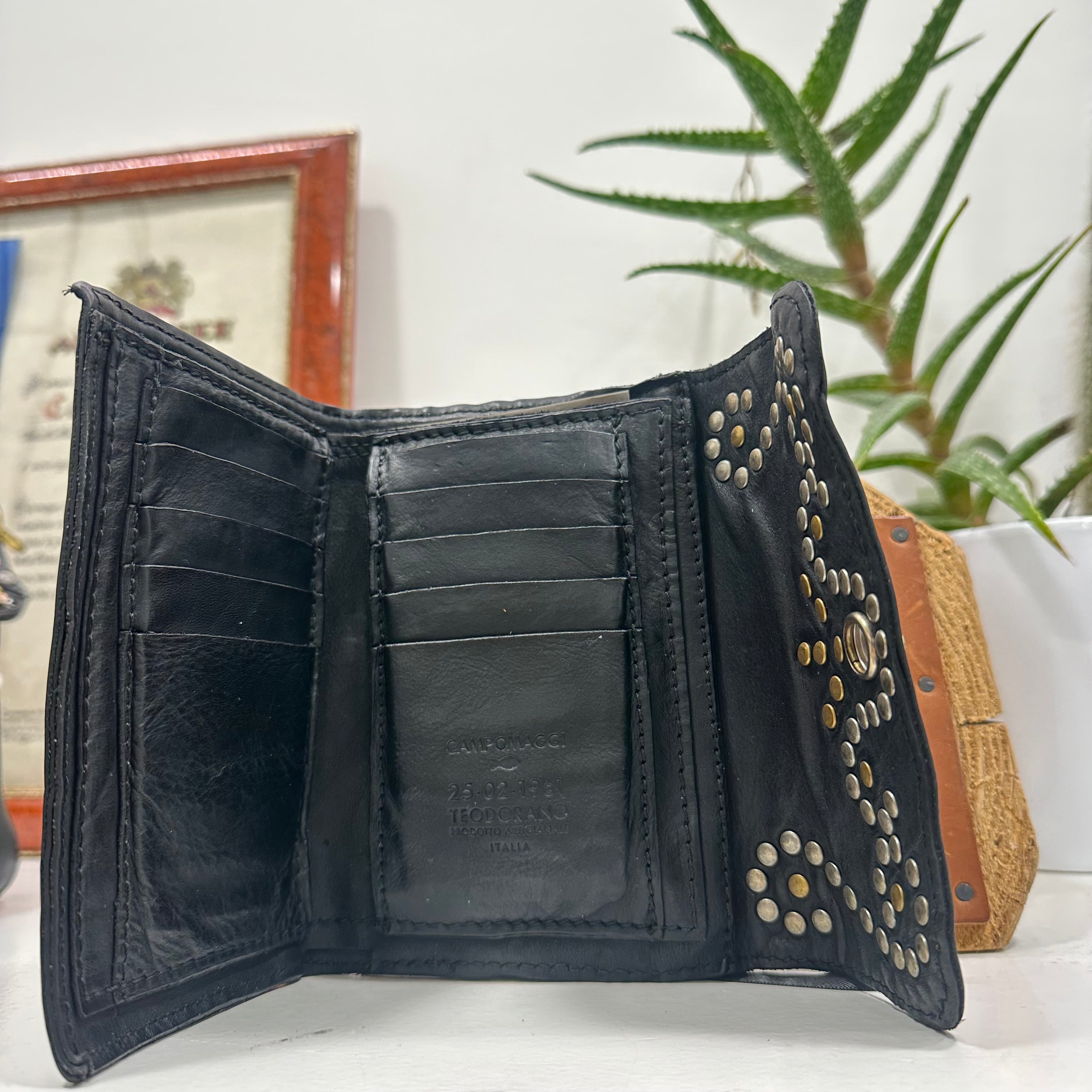 Campomaggi portafoglio in pelle MIRTA