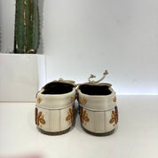 De Siena mocassino perline beige