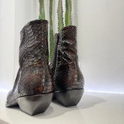 Elena Iachi texano SNAKE in pelle